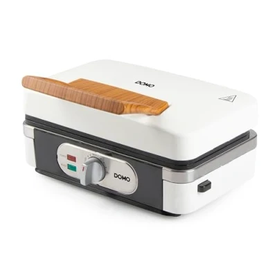 Image de Appareil 3 en 1 DOMO DO9277C Croque gaufre gril 1100 W Blanc