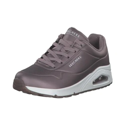 Image de Skechers Uno Rose Bold , Baskets femme Argenté 5 (38 EU)