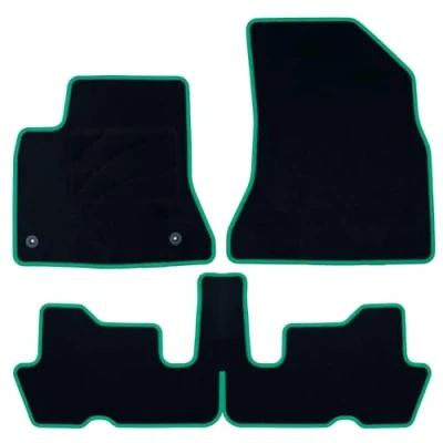Image de OCC DESIGN Tapis sur Mesure Citroen C4 Picasso (2006 2013) CP Bordure Vert