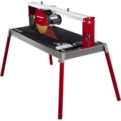 Image de Einhell coupe carrelage TE SC 920 L (2200 W, Longueur de mm, Interrupteur sécurité, Butée d&#039;angle réglable,Pieds stables)