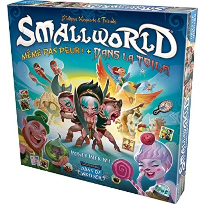 Image de Days of Wonder Small World Extension Power Pack n1 Même pas peur + Dans la toile Jeu de société