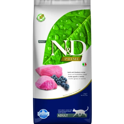 Image de N&amp;D Prime nourriture pour chats Agneau 10 kg