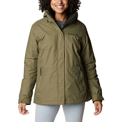 Image de Columbia Bugaboo Fleece Interchange Jacket, Veste 3 En 1 Femme, Stone Green, Taille XS