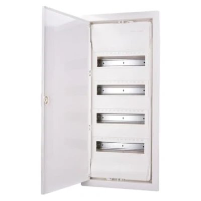 Image de Hager Répartiteur HW Volta IP30 VH48NC 4 x 12PLE, DIN43870 Petit distributeur d&#039;installation Blanc