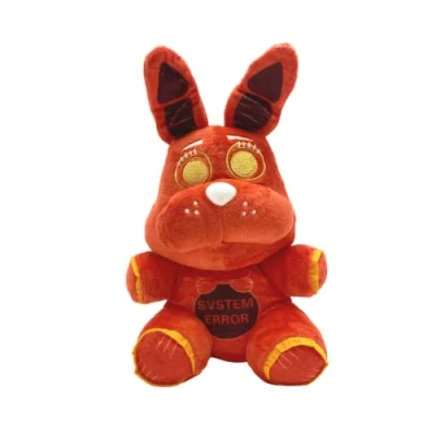 Image de MAGIC SELECT Plushies Compatible avec Five Night at Freddy FNAF, Jouets en Peluche System Error Bonnie Plush (18cm) pour Animaux, Poupée Cadeaur aux Enfants.
