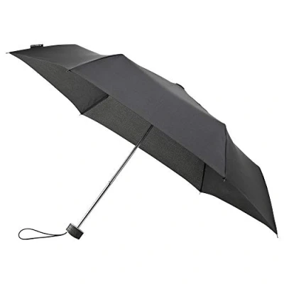 Image de Mini max Parapluie pliant compact et léger résistant au vent, 22 cm, 90 L, Noir