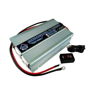 Image de Convertisseur Pm 24/220V 1200W avec Telecommande Toutes Normes CD E Mark Lvd Rohs Plus Prise USB 2A