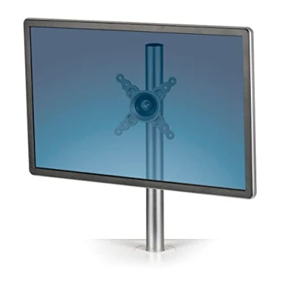 Image de Fellowes Lotus Single Monitor Arm Kit Bras réglable pour Écran LCD aluminium argenté(e) Taille d&#039;écran : 10&quot; 27&quot; Montage en…