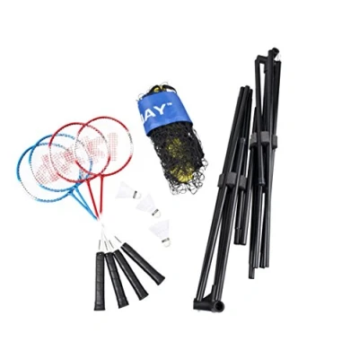 Image de Set Badminton Filet + Raquettes Volants 4 pers