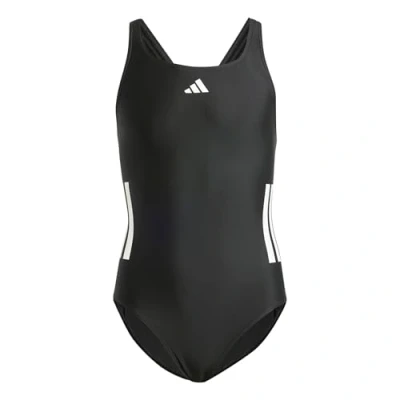 Image de adidas Performance 3 Stripes BOLD Maillot de bain pour enfants, Taille: 4a, Black white