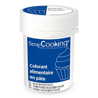 Image de Scrapcooking Colorant en Pâte Bleu Roi 20 g