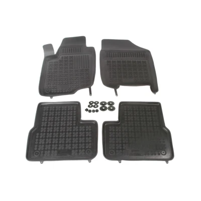 Image de REZAW PLAST 201304 Ensemble de tapis sol Caoutchouc avant et arrière 4 noir Sur mesure PEUGEOT: 207 3/5 portes, SW