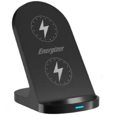 Image de ENERGIZER Chargeur sans Fil Induction Stand, Wireless Support de Charge Pliable Rapide 15 W, certifié Qi, Double Modes pour iPhone 16 14 13 12 11 Pro Max XR Plus, Samsung S23e (WCP108)