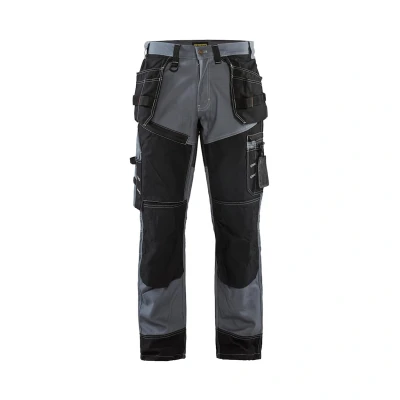 Image de Blaklader 15001370 Pantalon d&#039;artisan X1501, Gris/noir, taille C54