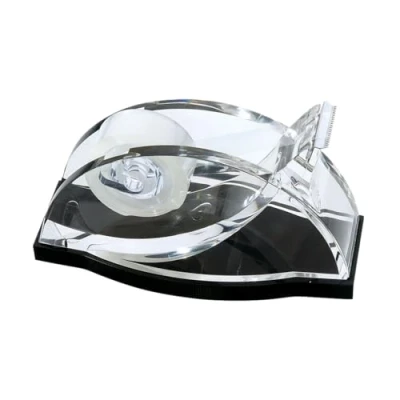 Image de Wedo 0609001 Acryl Exklusiv Dévidoir de ruban adhésif Transparent/Noir