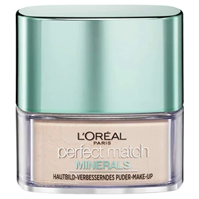 Image de L&#039;Oréal Perfect Match Minerals Poudre libre 1.R/1.C Rose Ivory