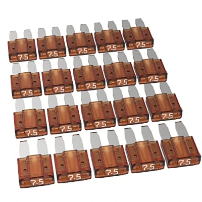 Image de AUPROTEC Micro 2 Fusibles à lame MikrOTO II 5A 30A fusible enfichable d&#039;automobile choix : 7,5A ampère brun, 20 pcs