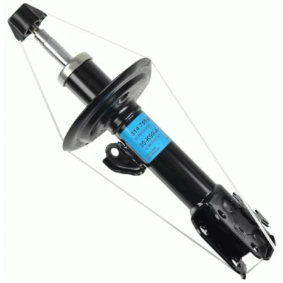 Image de SACHS 314 755 Amortisseur gauche Pression de gaz Système bitube Jambe suspension Goujon en haut TOYOTA: Yaris II 3/5 portes