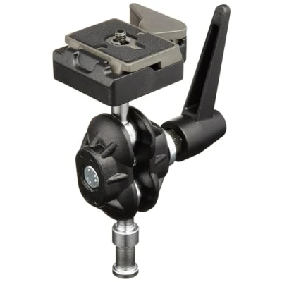 Image de Manfrotto 155RC Tilt Top Head with Quick Plate trépied Noir Neuf