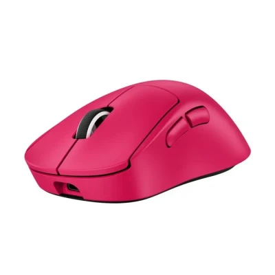 Image de Logitech g Pro X SUPERLIGHT 2 DEX LIGHTSPEED, souris de gaming sans fil, légère Grade 60 avec 5 boutons programmables, capteur 32k DPI, recharge USB C, pour PC/Mac Rose