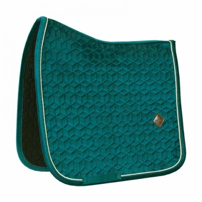 Image de Kentucky Tapis de Selle Velvet Dressage Émeraude Cob