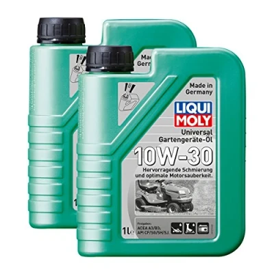 Image de 2 x Liqui Moly 1273 Huile universelle pour outils de jardin 10 W 30 4 temps 1 l