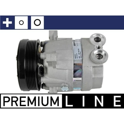 Image de MAHLE ORIGINAL ACP 674 000P Compresseur De Climatisation V5 12V PAG 150 R134a avec bague d&#039;étanchéité