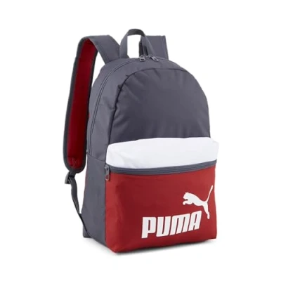 Image de Puma Phase Backpack Unisex Sac à dos, Taille: One Size, Mineral gray/intense red