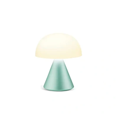 Image de Lexon MINA Mini lampe Champignon sans fil rechargeable, LED à poser ou de chevet, variateur d&#039;intensité, jusqu&#039;à 12h d&#039;autonomie Menthe