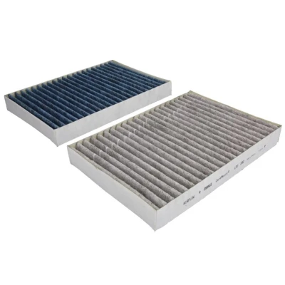 Image de MAHLE ORIGINAL LAO 292/S Filtre d&#039;habitacle à charbon actif, aux propriétés anti allergènes, avec effet antibactérien 262,0 184 30,0 CareMetix