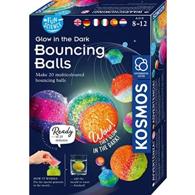 Image de Thames &amp; Kosmos and 7616656 Fun Science : Brille dans Le Noir, 20 balles rebondissantes, prêtes en 10 Minutes, 8 Ans et Plus, Multi