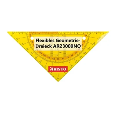 Image de geotec Geo Flex Triangle de géométrie HYP. 16 cm, orange fluo