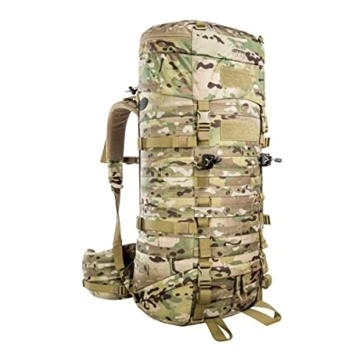 Image de Tasmanian Tiger TT Base Pack 52 Sac à dos modulaire extensible Volume l 65 de trekking avec système Molle et ceinture ventrale amovible