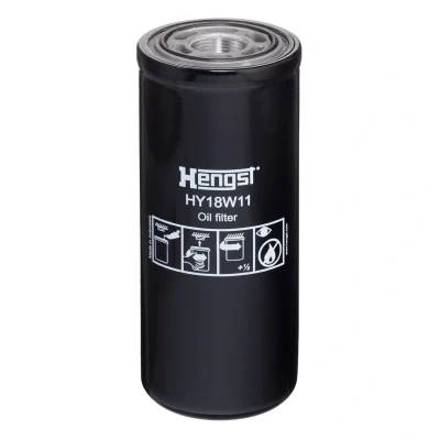 Image de HENGST FILTER HY18W11 Filtre à huile 1 3/8 12 U vissé VOLVO: FM 12, 9, FMX II