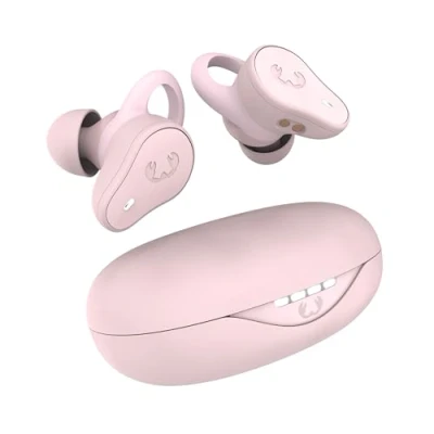 Image de Fresh &#039;n Rebel Twins Move, Écouteurs sans Fil Intra Auriculaires Bluetooth Sport, Résiste aux éclaboussures, avec Microphone, Bouton Cliquable et Contrôle du Volume, 30h D&#039;Autonomie (Smokey Pink)