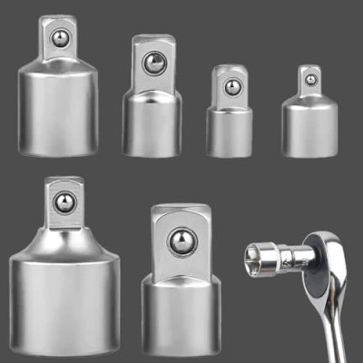 Image de Adaptateur à Cliquet,6pcs pour Douilles,Ensemble d&#039;Adaptateurs de Douilles,Adaptateur Douille Cliquet 1/2&quot; 3/8&quot;,3/8&quot; 1/2&quot;,3/8&quot; 1/4&quot;,1/4&quot; 3/8&quot;,1/2&quot;