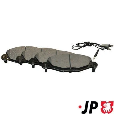 Image de JP GROUP 4163602210 Jeu de plaquettes frein Essieu avant contact signal d&#039;usure inclus CITROËN: C5 II 5 portes, I Break