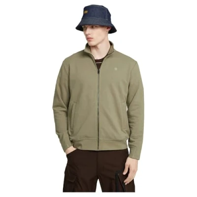 Image de G Star Homme Sweat Nifous Zip Thru, Vert (ensis green D25122 D566 6057), XL