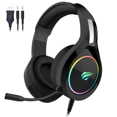 Image de Havit GAMENOTE HV H2232D E SPORTS Kabling Sort Headset Écouteurs Avec fil Arceau Jouer Neuf