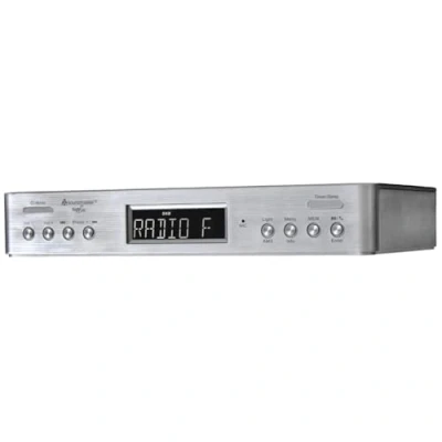 Image de soundmaster UR2045SI Radio de Cuisine Dab+, FM Bluetooth, FM, Dab+ Fonction Mains Libres Argent