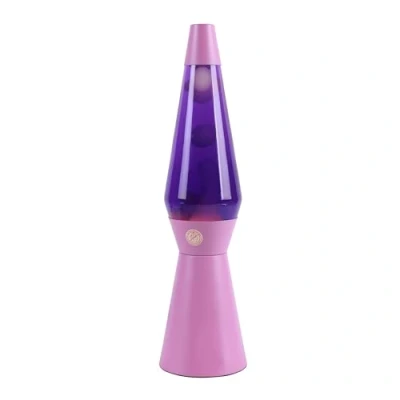 Image de I TOTAL® Lampe à Lave avec Ampoule chauffe cire (BASE VIOLET 36CM)