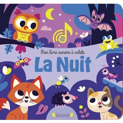 Image de Mon Livre sonore à volets La nuit rabats À partir de 1 an