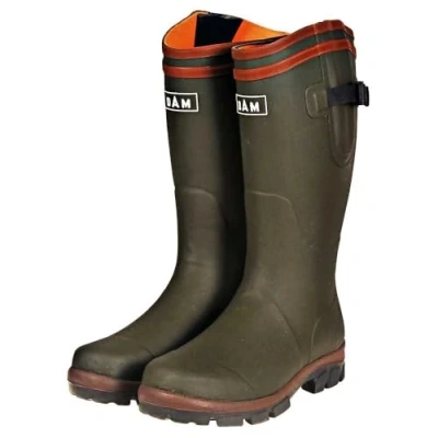 Image de Bottes Dam Flex Neoprène Caoutchouc Vert 46 11 pêche