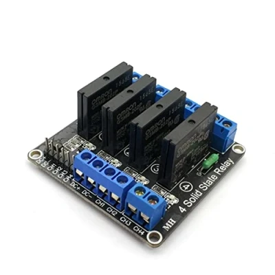 Image de Fasizi Carte de Module Relais à Semi conducteurs 4 canaux 5 v déclencheur Bas Niveau SSR