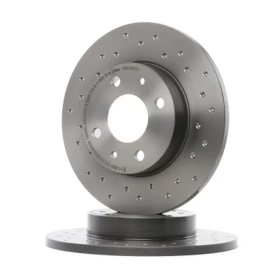 Image de BREMBO COATED DISC LINE 08.5085.31 Disque de frein 240 11 4 troué, plein revêtu avec vis/boulons ABARTH: 500C / 595C 695C Cabriolet