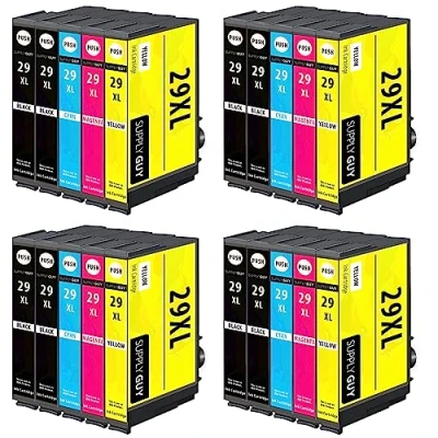Image de Supply Guy 20 XL Cartouches d&#039;encre Compatible avec Epson 29XL pour XP235 XP240 XP245 XP247 XP255 XP257 XP330 XP332 XP335 XP342 XP345 XP350 XP352 XP355 XP430 XP432 XP435 XP442 XP445 XP452 XP455