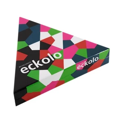 Image de Remember Eckolo Jeu de société coloré avec Cartes triangulaires pour Adultes et Enfants à partir 6 Ans 2 8 Joueurs EC1