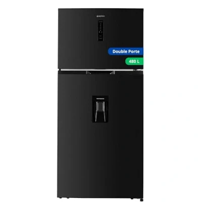 Image de GEDTECH Réfrigérateur Américain Double Porte GDP480NFDX 480L No Frost Distributeur d&#039;eau Dark Inox