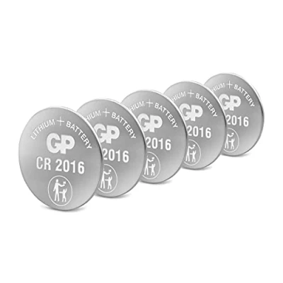 Image de GP Lithium Pile 3V CR2016 Lot de 5