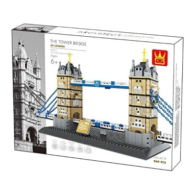 Image de WANGE Le Tower Bridge. Modèle d&#039;Architecture d&#039;Assemblage avec des Blocs